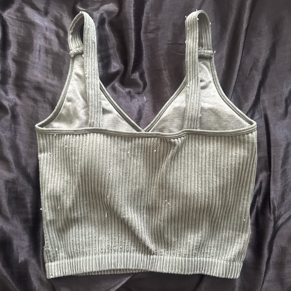 Wishlist Olive Green Tank Top - Picture 3 of 5